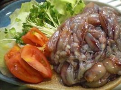 ワタが濃厚! 「ホタルイカのお刺身」 ♪♪